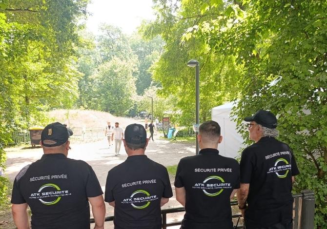 société de sécurité privée équipe professionnelle