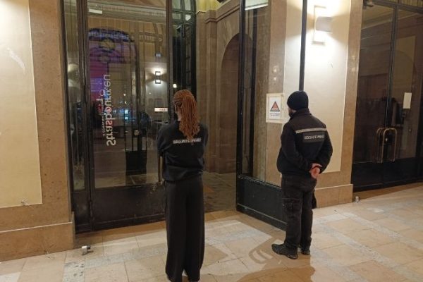 agent de sécurité contrôle accès entreprise alsace